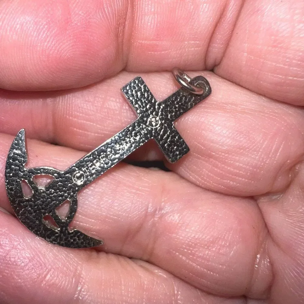 Terra‎ Sancta Silver Tone Anchor Charm